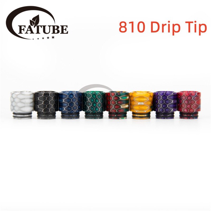 Drip Tip Resin - 1PC Resin 810 Drip Tip for