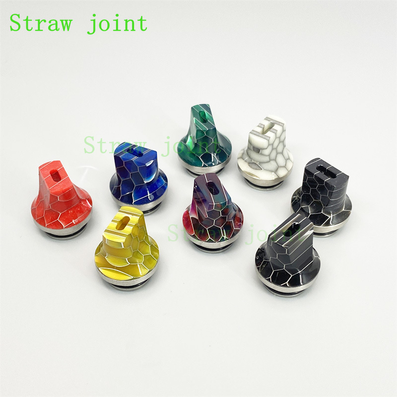 1pc 810 Flat Mouth Stainless S - огляд і ціна Drip Tip Resin