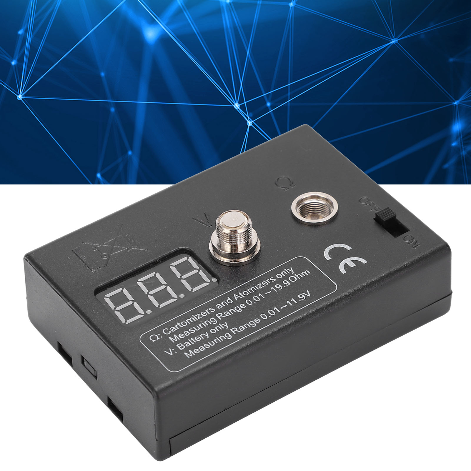 0.01-20Ω Resistance OHM Meter  - огляд і ціна Ohm Meter Reader