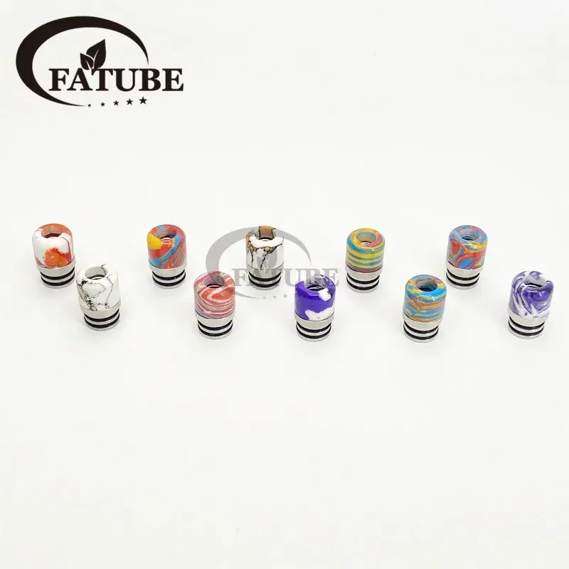 1PC/10PCS 510 Stainless Steel  - огляд і ціна Drip Tip Resin