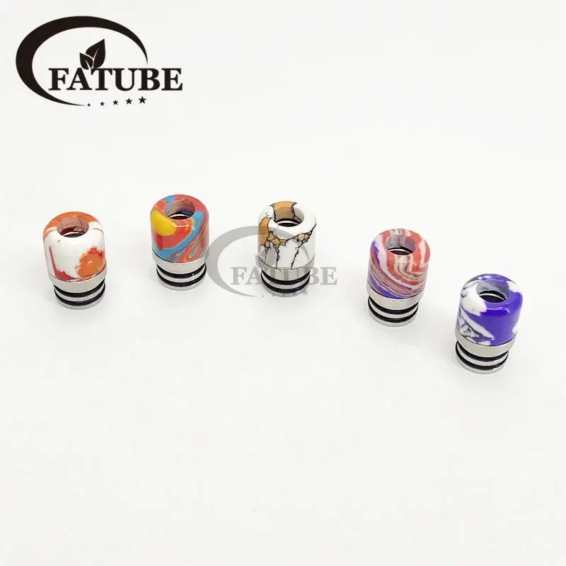 1PC/10PCS 510 Stainless Steel  - огляд і ціна Drip Tip Resin
