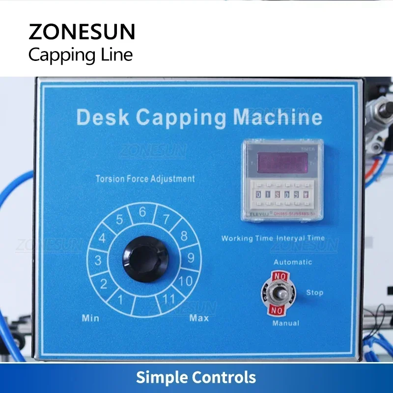 ZONESUN Bottle Capping Machine - огляд і ціна Juice Bottle Dropper