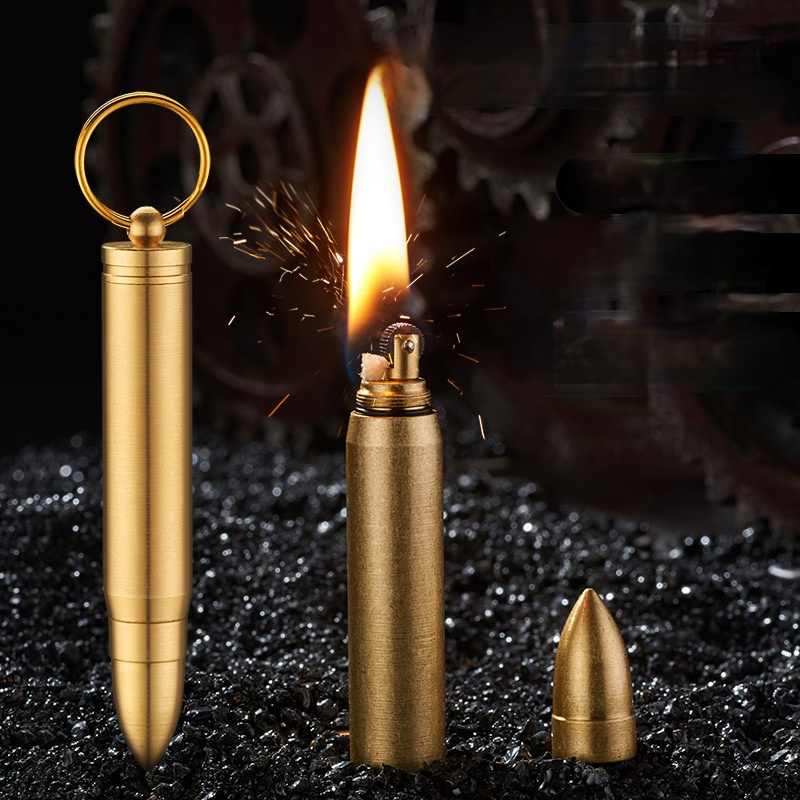 Bullet Shaped Copper Kerosen e - огляд і ціна Dry Herb Vaping Accessories