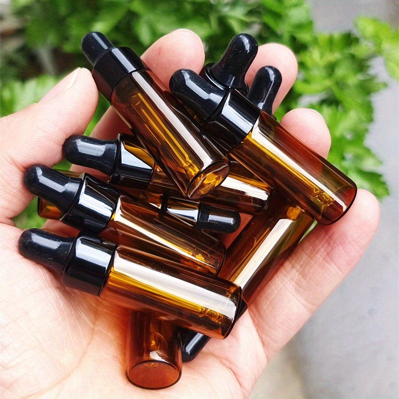 10pcs 5ml Amber Dropper Glass  - огляд і ціна Juice Bottle Dropper