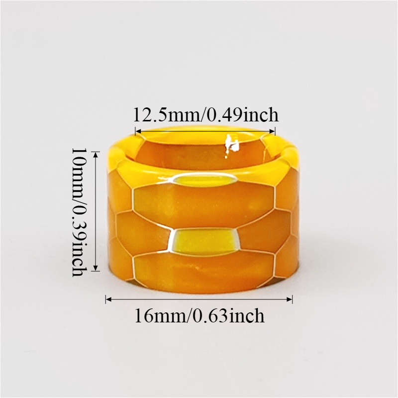 1PC Snake Skin Resin Push-in D - огляд і ціна Drip Tip Resin