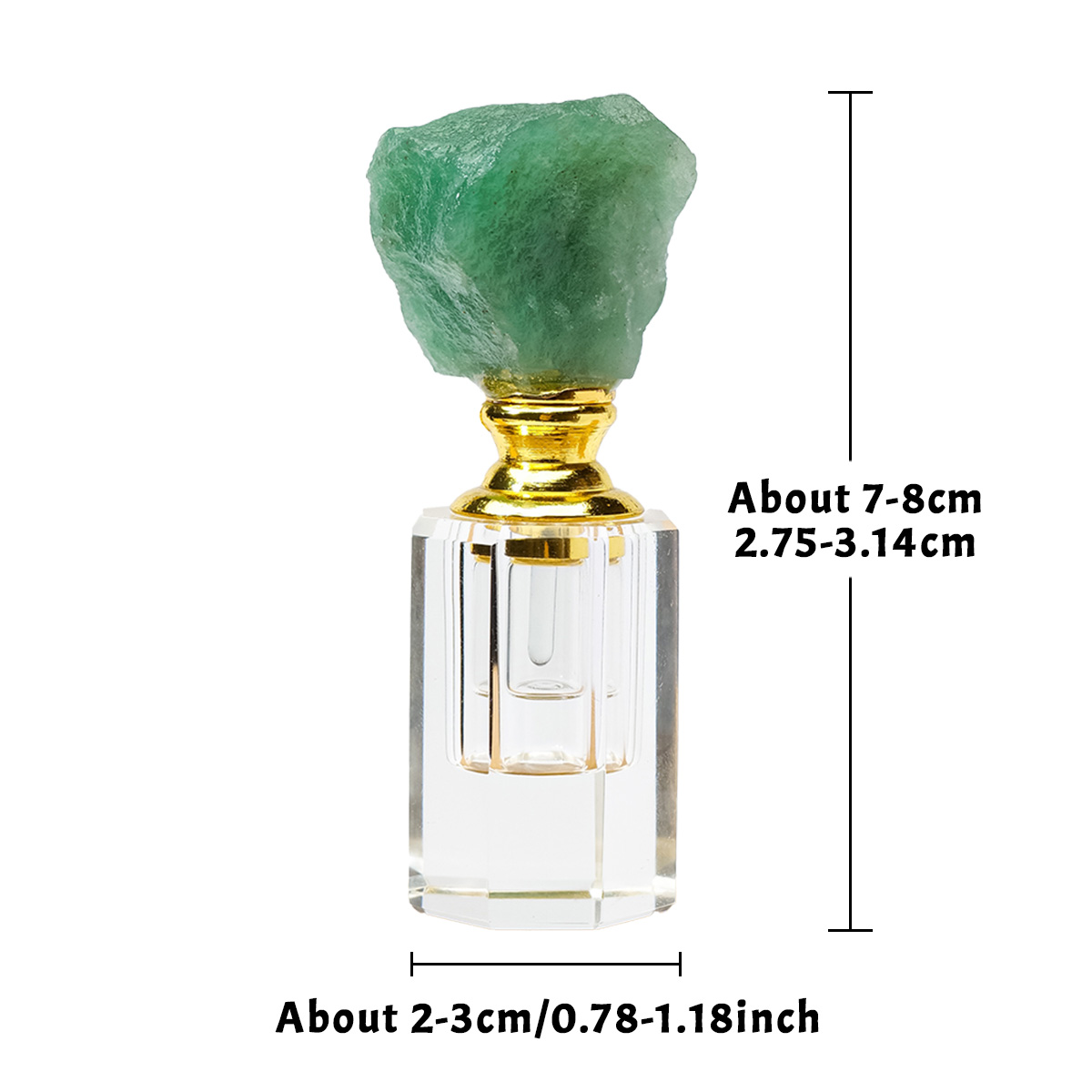 1PC Natural Amethyst Crystal C - огляд і ціна Juice Bottle Dropper