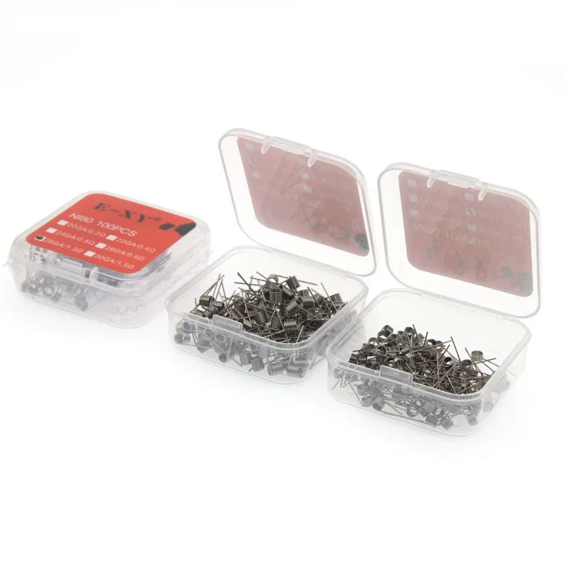 100PCS/BOX Prebuilt Coil Wire  - огляд і ціна Coil Building Kit