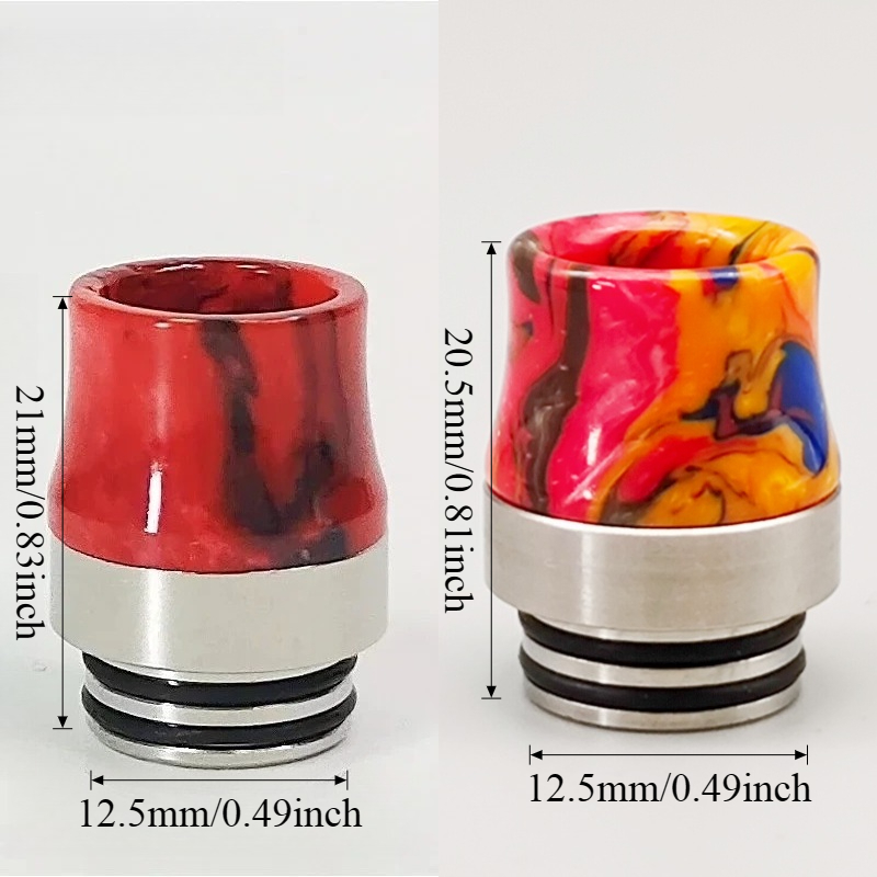 1PC/2PCS 810 Drip Tip Stainles - огляд і ціна Drip Tip Resin