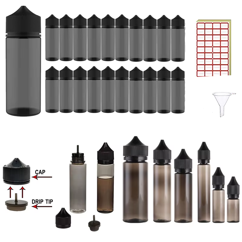 20 Pcs30-120ml PET Empty Bottl - огляд і ціна Juice Bottle Dropper