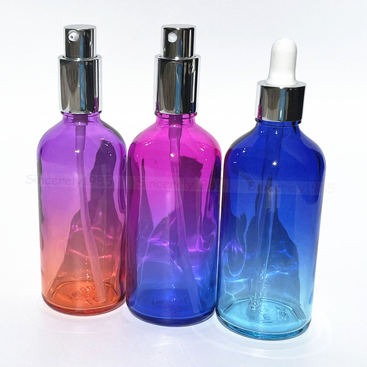 1X 3x 100ml Gradient Color Gla - огляд і ціна Juice Bottle Dropper