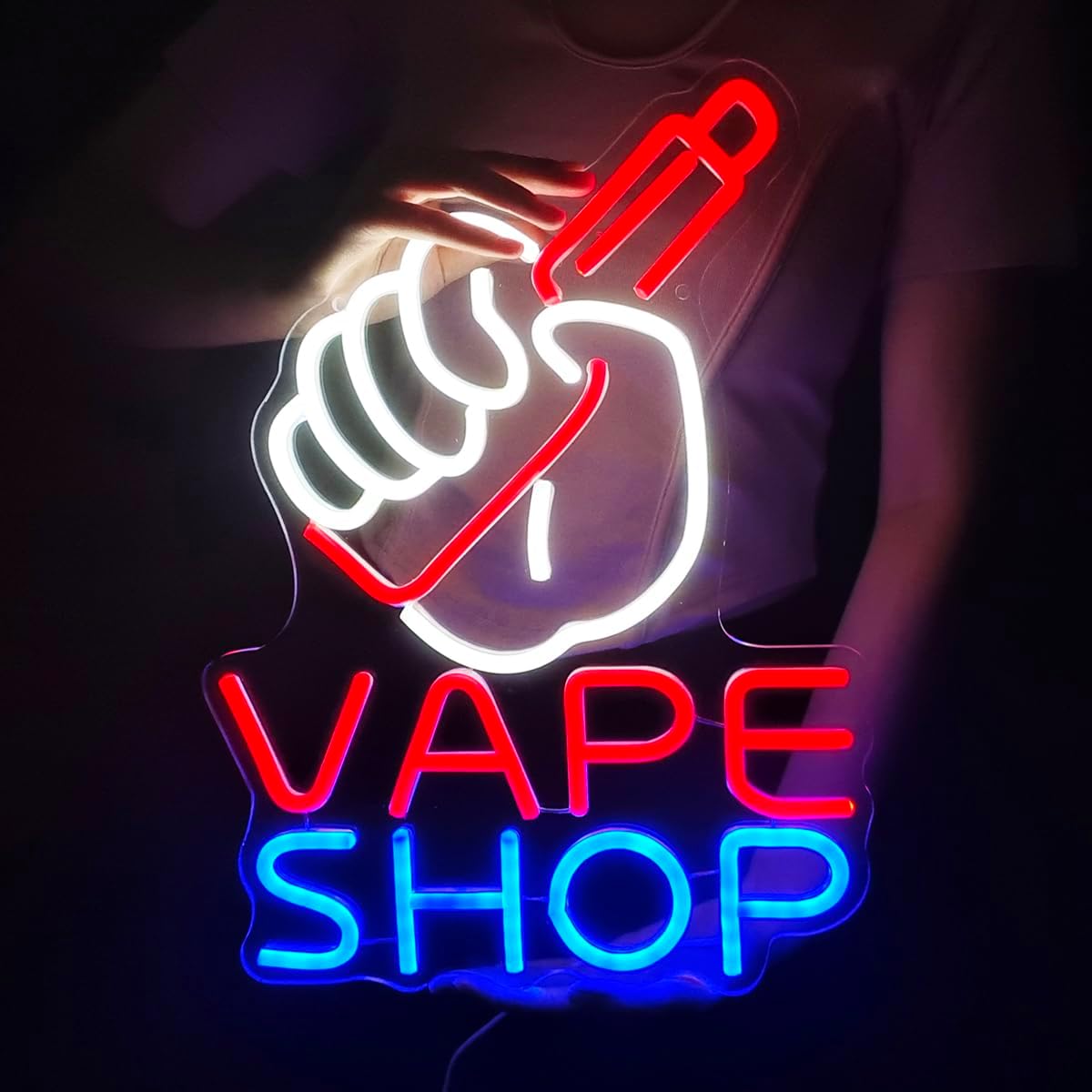 VAPE Shop Neon Sign for Smoke  - огляд і ціна Vaping Store