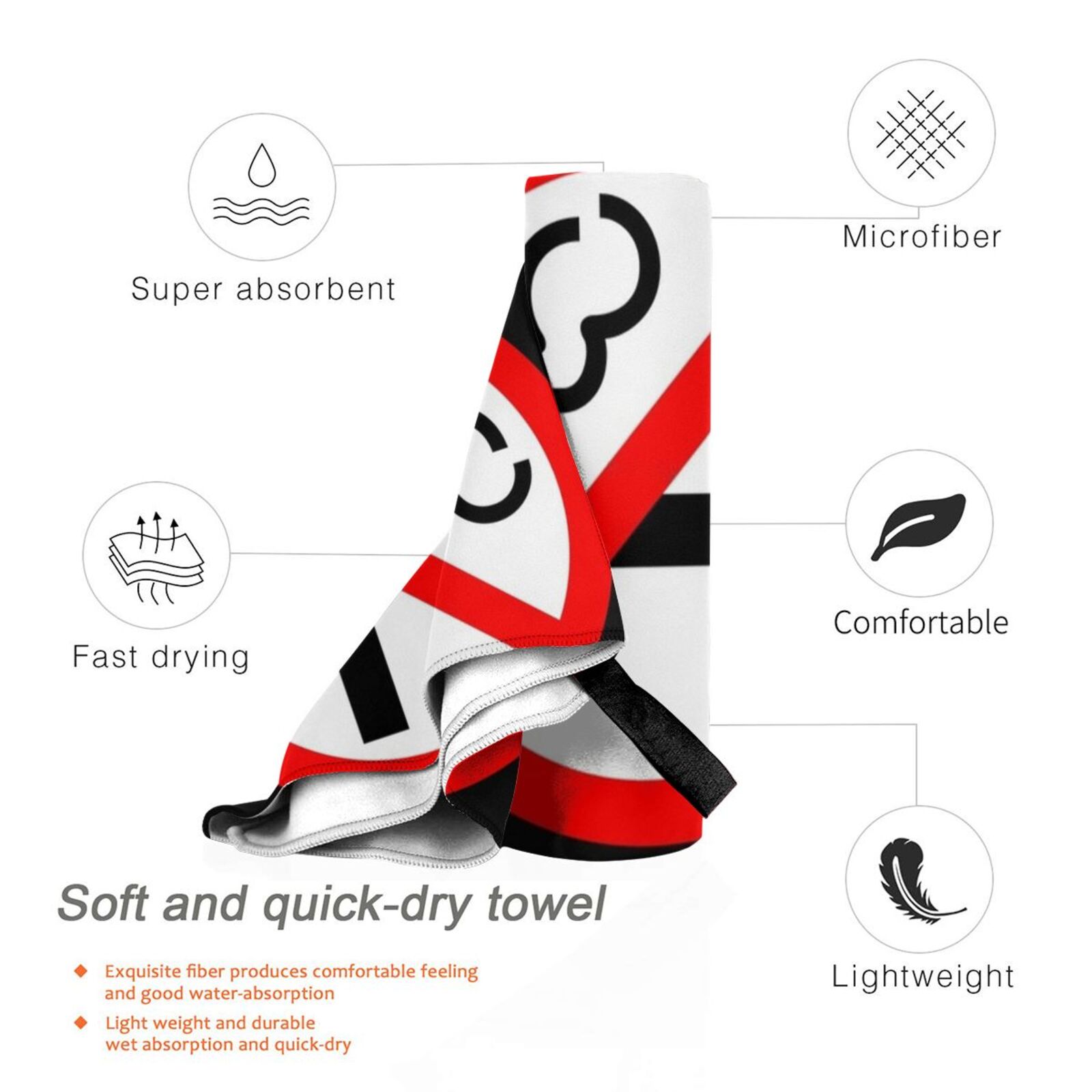 Towel No Smoking Sign 3150 Smo - огляд і ціна Quick Vape
