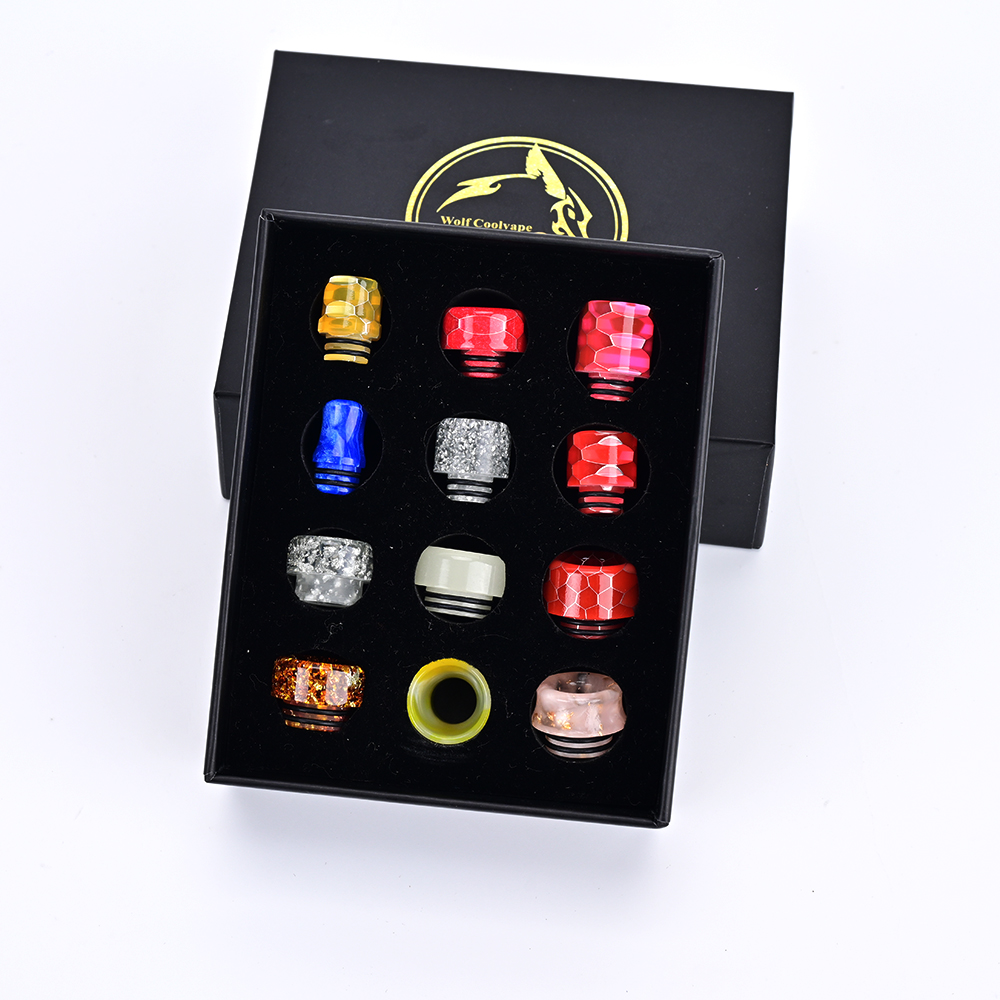 12pcs 810 drip tip 510 drip ti - огляд і ціна Drip Tip Resin