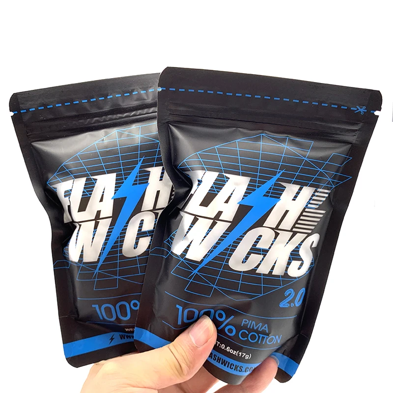 Vmiss Flash Wicks PIMA Organic - огляд і ціна Cotton Wick Organic