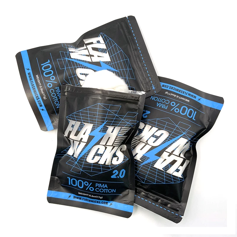 Vmiss Flash Wicks PIMA Organic - огляд і ціна Cotton Wick Organic