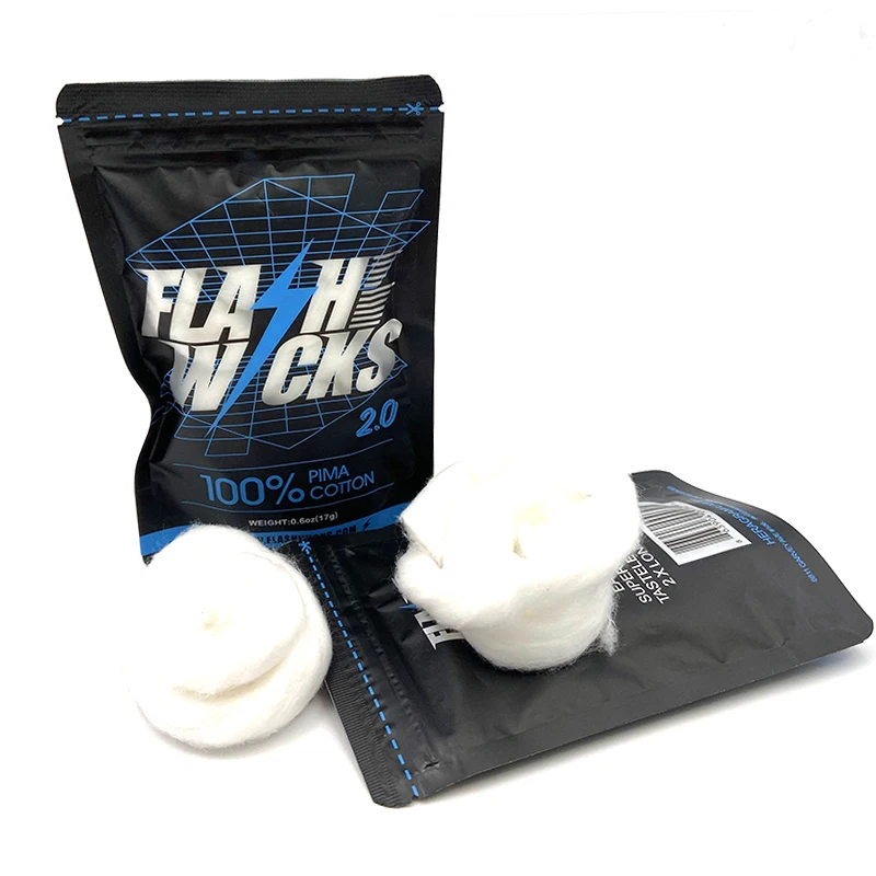 Vmiss Flash Wicks PIMA Organic - огляд і ціна Cotton Wick Organic