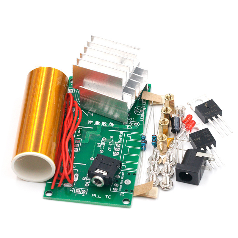 Mini Tesla Coil DIY Electronic - огляд і ціна Coil Building Kit