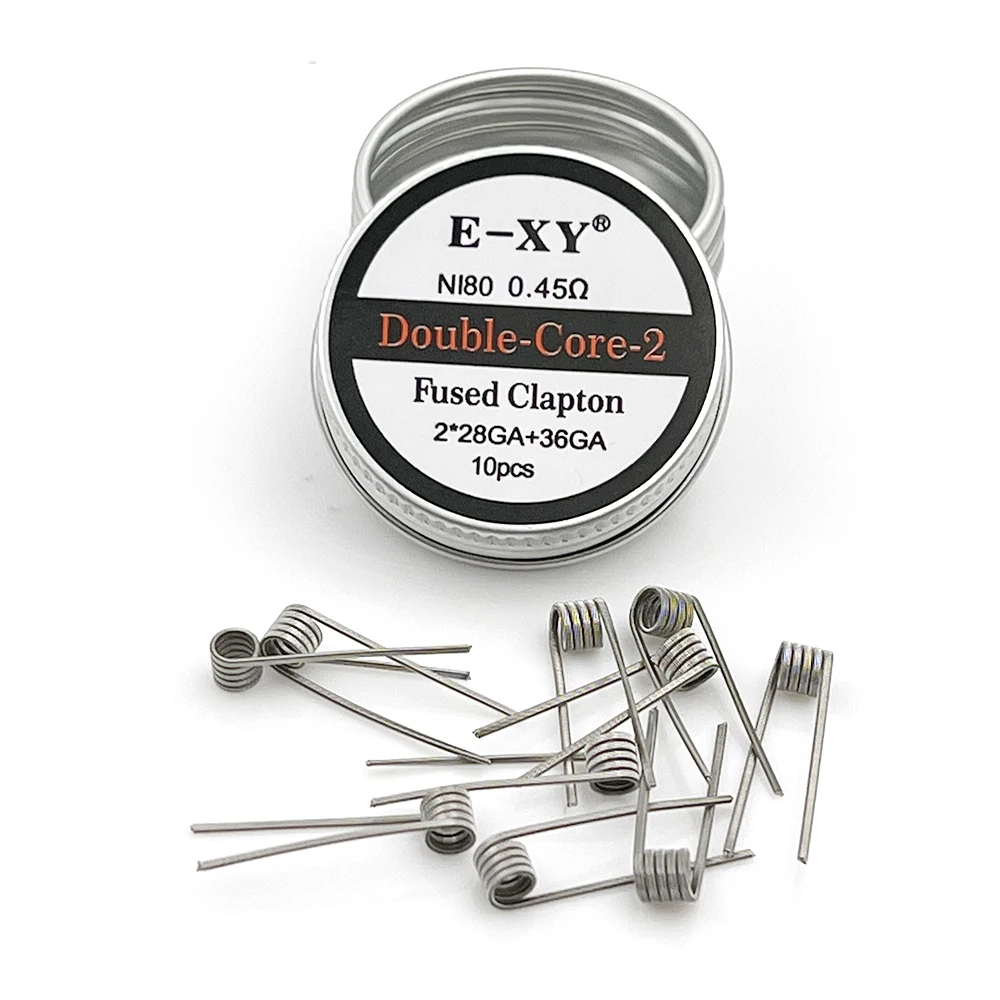10pcs/box Ni80 Prebuilt Coil F - огляд і ціна Coil Building Kit