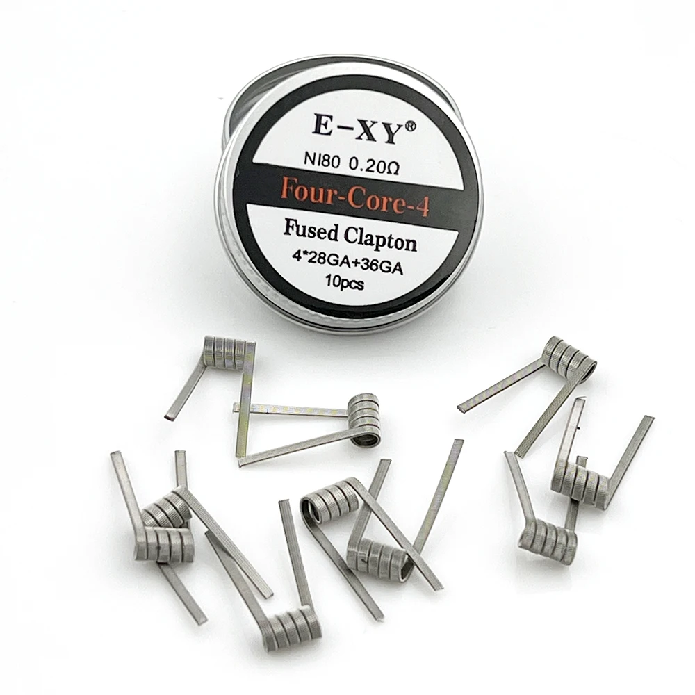 10pcs/box Ni80 Prebuilt Coil F - огляд і ціна Coil Building Kit